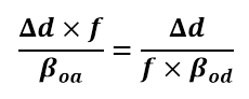 3.1.2 Deriving the expansion/contraction factor