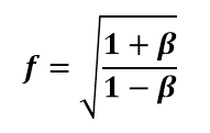 3.1.2 Deriving the expansion/contraction factor